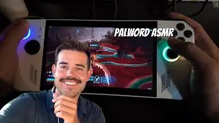 ASMR Palworld on a Handheld PC Controller Sounds (ASUS ROG ALLY Z1 Extreme )