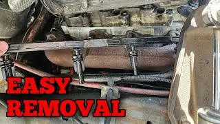 Glow Plug Harness Removal 6.0  Powerstroke Oil Leak