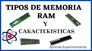 Tipos de memoria RAM [EN MENOS DE 5 MINUTOS] | Aprende Experimentando