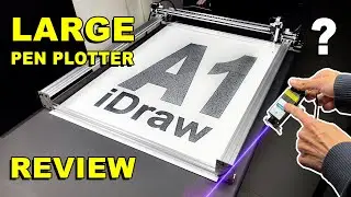 Review - Large Pen Plotter Machine iDraw A1 by UUNA TEK