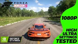 Forza Horizon 5 - GTX 1660 SUPER + i7 4770 | FPS Test