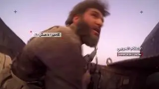 ЖЕСТЬ! Сирия! Русские и сирийцы подорвали авто с кричащими ИГИЛАми  прямым попаданием.