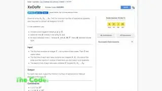 Codechef July Long Challenge-XxOoRr