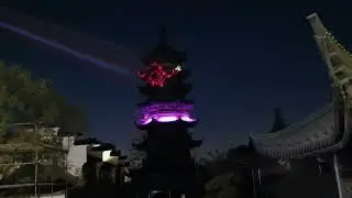 Outdoor Waterproof ILDA 40W RGB 3D Animation Laser Light Projector  
