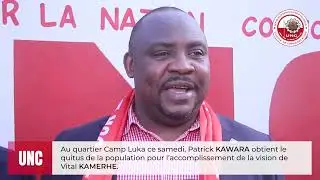 Patrick Kawara obtient le quitus  de Camp-luka pour accomplir de la vision de Vital Kamerhe