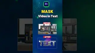 How to mask a video in to shape at premiere pro_ under 2 min
