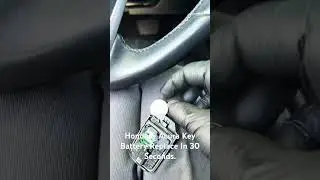 Honda Acura Key Battery Replace #honda #acura #civic #accord #short #shortvideo #shorts #automobile
