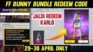 30 APRIL FREE FIRE REDEEM CODE | TODAY REDEEM CODE FREE FIRE | FF REDEEM CODE TODAY 30 APRIL