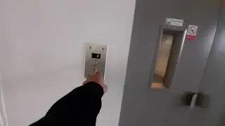 Modernized Transporta elevator 616, Dom Techniky, Bratislava, Slovakia (natáčanie výťahu neradi)