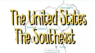 The United States | The Southeast | Map | Chany