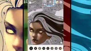 HAWK Girl Digital Art