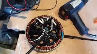 Зачем лачить статор!???  И нужно ли его лачить!? Доработка мотор колеса