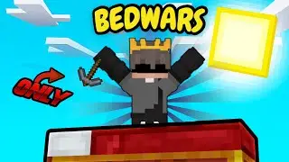 Bedwars But I Can Only Use Pickaxes  to Fights