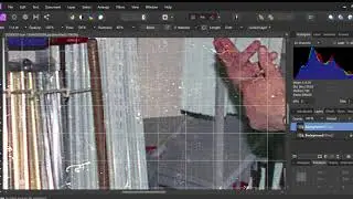 Affinity Photo dust removal using inpainting brush