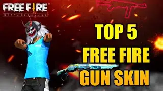 Free Fire top gun skins only 1% have || FF Trending Gun skins