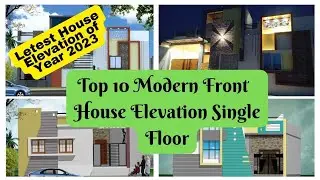 Front Elevation Design For 2023👌 || Single Floor Front Elevations #sabtech