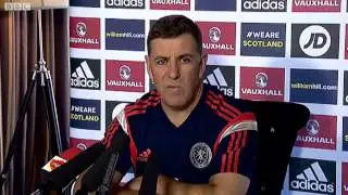 BBC Sport - Scotland v Republic of Ireland: Mark McGhee relishes key qualifier (10/11/14)