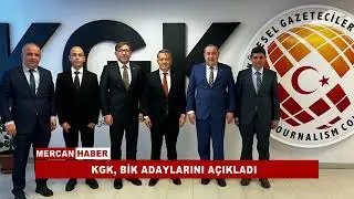 KGK, BİK ADAYLARINI AÇIKLADI