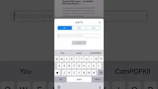 How to Insert a Link into a PDF in 1 Second - iOS#insertlinkinpdf #iphone15promax #hyperlink #shorts