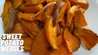 Easy Sweet Potato Wedges Recipe