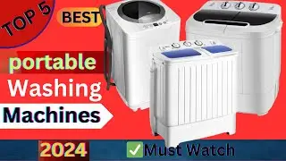 Top 5 best  washing machines 2024[ don't buy before watching this]