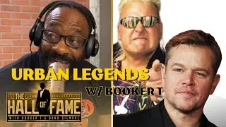 Booker T on wrestling urban legend that Brian Knobs beat up actor Matt Damon in a ￼bar