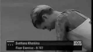 The two sides of Khorkina  - Montage