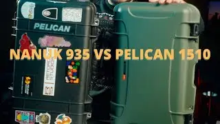 Nanuk 935 vs Pelican 1510 w Trekpak Insert Carry On Case