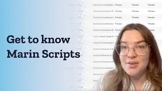 Marin Scripts Intro