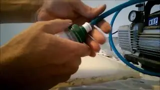 DIY Free one way vacuum connector