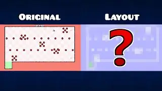 "Worlds Hardest Game" Original vs Layout | Geometry Dash