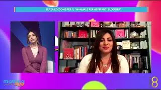Anna Pernice a Mattina Live Canale 8 - 11 gennaio 2024