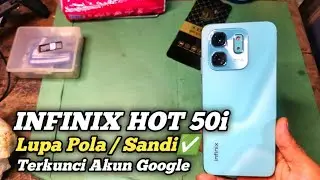 INFINIX HOT 50i Lupa Sandi/Pola, Lupa akun google 