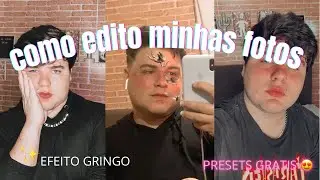 COMO EDITO MINHAS FOTOS | efeito gringo ✨