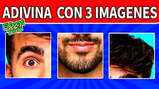 ADIVINA EL YOUTUBER CON TRES IMÁGENES 📸 / Reto difícil / Fede Vigevani - Alejo Igoa - yoloaventuras