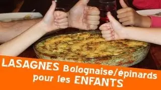Recette lasagnes aux épinards maison