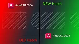 NEW Hatch Command - AutoCAD 2025