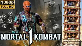 MK1 *LIGHTNING GERAS* KLASSIC TOWER GAMEPLAY!! (KUNG LAO AS KAMEO) 1080p 60 FPS (MORTAL KOMBAT 1)