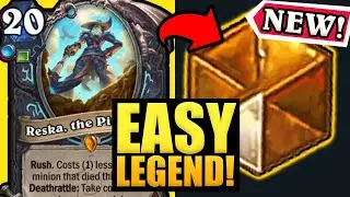 I Got Legend w/ My Amazing “New” Deck! | Excavate Plague Death Knight | Hearthstone