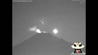 2 Types of UFO's Cross Ways near the Popocatépetl Volcano, Mexico (May 22, 2017 )