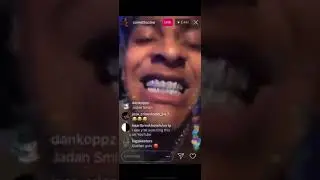 Comethazine showing off his ice while bumping an insane beat
