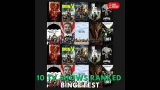 TOP 10 TV Shows Ranked - Binge Fest