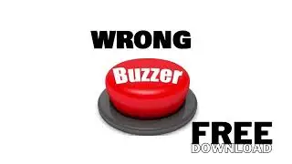 Wrong Buzzer Sound Copyright Free
