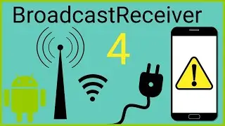Broadcast Receiver Tutorial  - STATIC RECEIVERS - Android Studio Tutorial