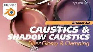 Blender 3.2 Shadow Caustics & how to get raytraced caustics