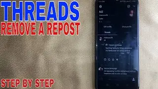 ✅  How To Remove A Repost In Threads App 🔴
