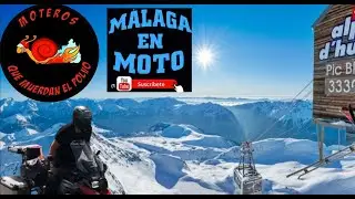 ALPE D'HUEZ EN MOTO