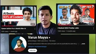 Reacting to @VarunMayya