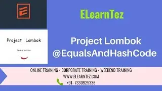 Project Lombok @EqualsAndHashCode