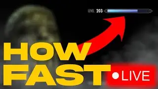 How Fast can I Level up MY LAST Skyrim Character??... (Skyrim Let's Play EP 2)